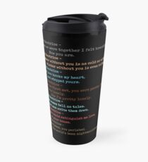 A Series of Unfortunate Events Beatrice Baudelaire Travel Mug