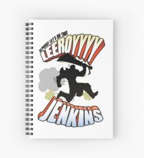 Leeroy Jenkins Spiral Notebook