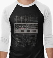 Microkorg Industrial Men's Baseball ¾ T-Shirt