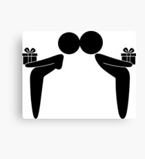 Valentine's day couple gift Canvas Print