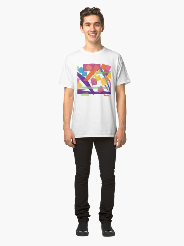 Alternate view of Abstract Uno Classic T-Shirt