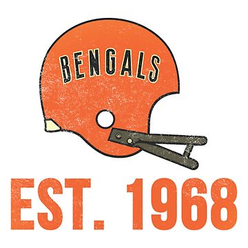 1968 Cincinnati Bengals Artwork: Hat