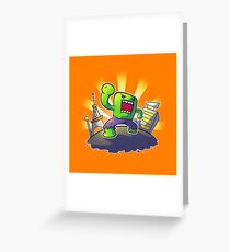 The Incredible Dulk Greeting Card