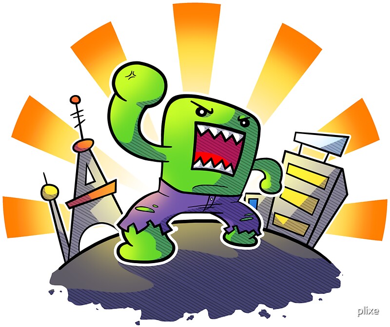 The Incredible Hulk: Stickers | Redbubble