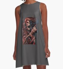 skull rock A-Line Dress