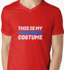 My Farmer Costume Men's V-Neck T-Shirt