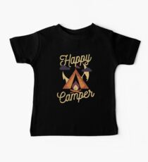 Glücklicher Camper Baby T-Shirt