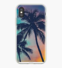 Hawaii Palm Trees At Sunset iPhone Case