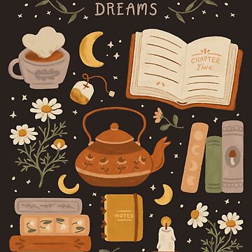 Artwork thumbnail, Sweet Bookish Dreams by ohjessmarie