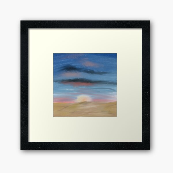 Dusk Framed Art Print