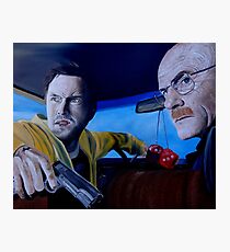 Breaking bad art Photographic Print