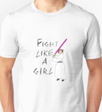 FIGHT LIKE A GIRL - LEIA ORGANA Unisex T-Shirt