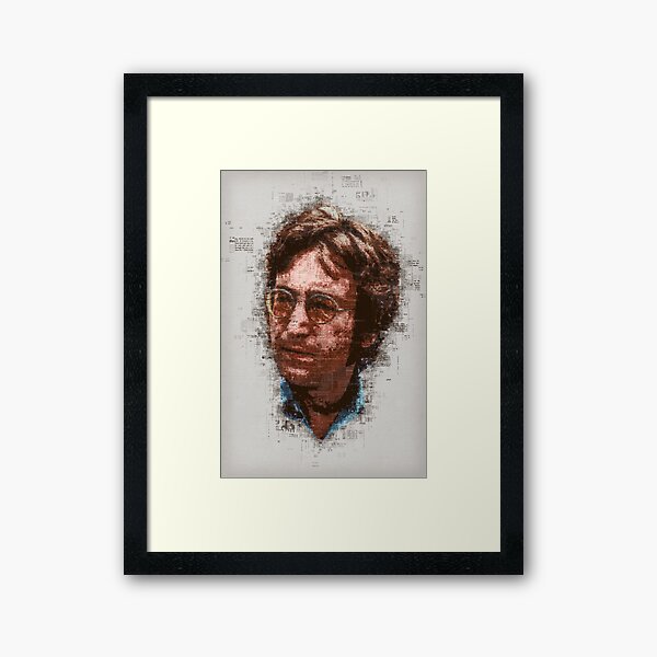 John Framed Art Print