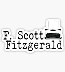 F. Scott Fitzgerald Sticker