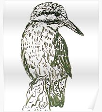 Animaux : Martin pĂªcheur Poster