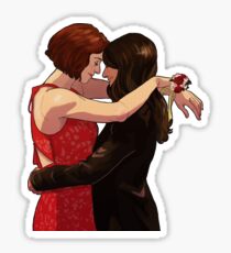 sanvers valentines Sticker