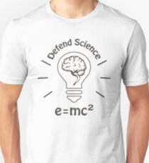 Verteidige die Wissenschaft Unisex T-Shirt