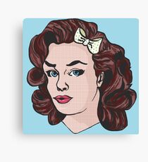Bow Canvas Print