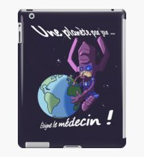 Chibi: One planet a day keeps the doctor away! iPad Case/Skin
