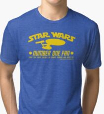 No 1 Fan for Pedants Tri-blend T-Shirt