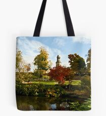 St Chads from The Quarry, Shrewsbury Tote Bag