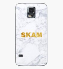 SKAM logo marble Case/Skin for Samsung Galaxy