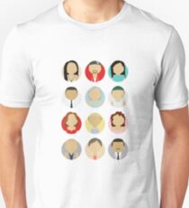 In den Höhen Büsten Unisex T-Shirt