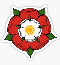 English Tudor Rose Sticker