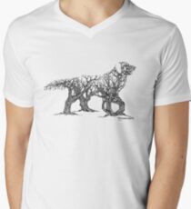 Golden Re-Tree-ver V-Neck T-Shirt
