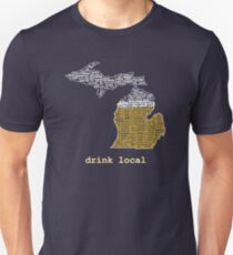 Drink Local (MI) Unisex T-Shirt