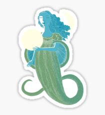 Moonlight Mermaid Sticker