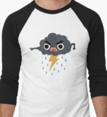 Grumpy Cloud Men's Baseball ¾ T-Shirt