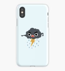 Grumpy Cloud iPhone Case