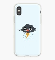 Grumpy Cloud iPhone Case