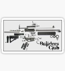 AR-15 Bulders Club Sticker