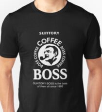 Camiseta unisex suntory boss coffee
