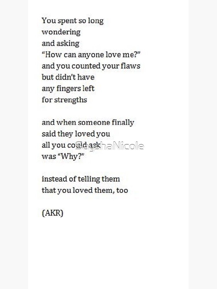 self love poems