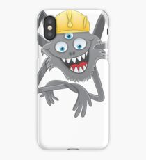 Cool funny monster iPhone Case