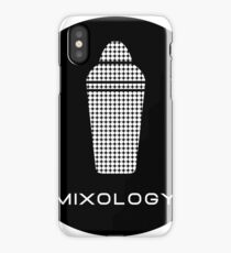 Bartender Mixology Lounge Logo Vector iPhone Case