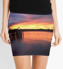 Sunsets in Australia Mini Skirt