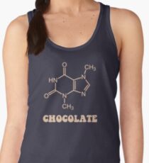 Scientific Chocolate Element Theobromine Molecule Women's Tank Top