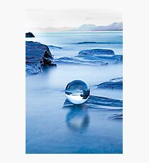 Blue crystal II Photographic Print