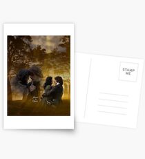 Jamie und Claire in Craigh na dun. Postkarten