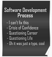 Software Development Humour Design Poster