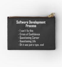 Software Development Humour Design Studio Pouch