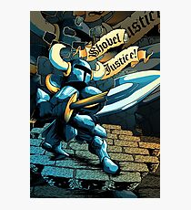 Steel Thy Shovel! Photographic Print