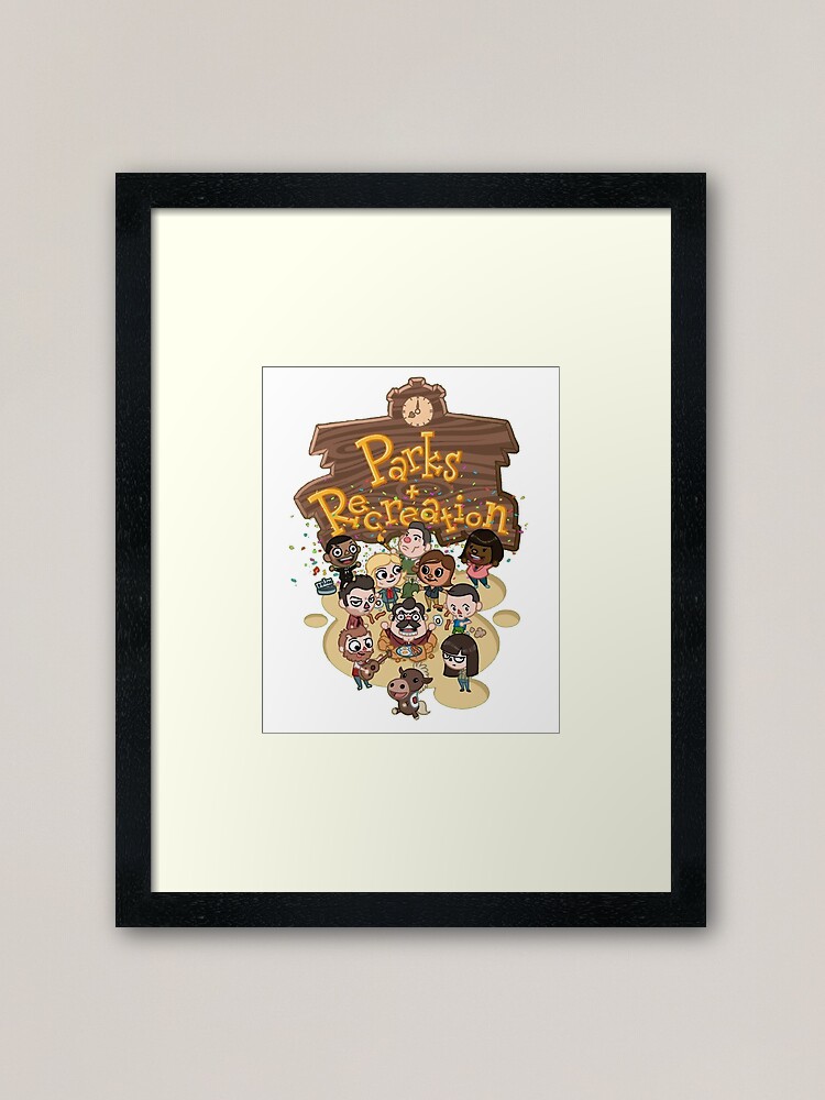 Alternate view of Parks & Rec Framed Art Print
