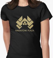 Eine verzweifelte Version des Nakatomi Plaza Symbols Tailliertes T-Shirt für Frauen