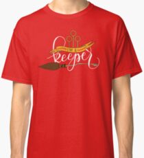 White 'I'm A Keeper' Pun - Red Classic T-Shirt