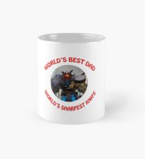 Schärfstes Messer der Welt des besten Vati-Welt Tasse